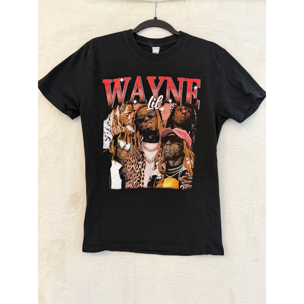 Lil Wayne 2024 Tour Shirt Mens Medium Concert Graphic Tee Kid Laroi Saweetie